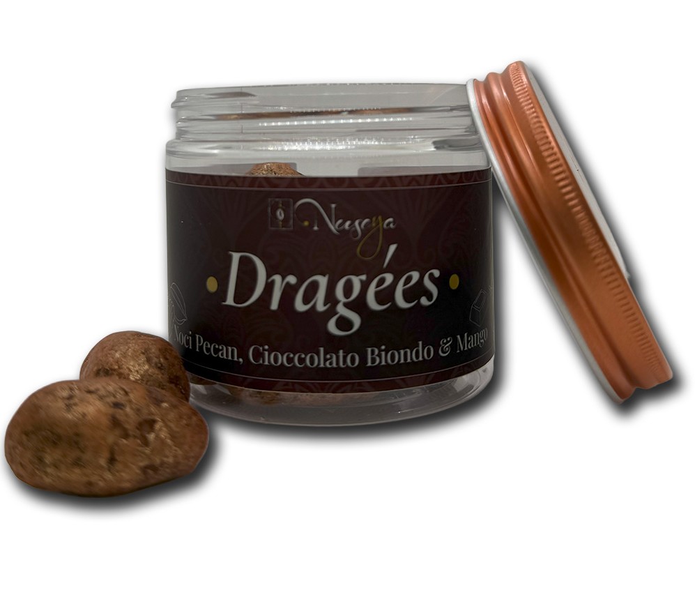 DRAGEE NOCI PECAN CIOCCOLATO BIONDO E MANGO2