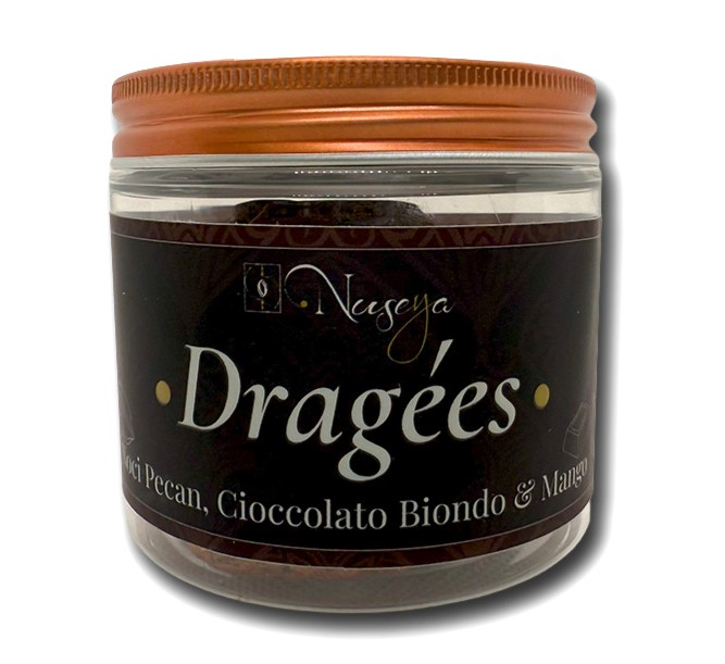 DRAGEE NOCI PECAN CIOCCOLATO BIONDO E MANGO2